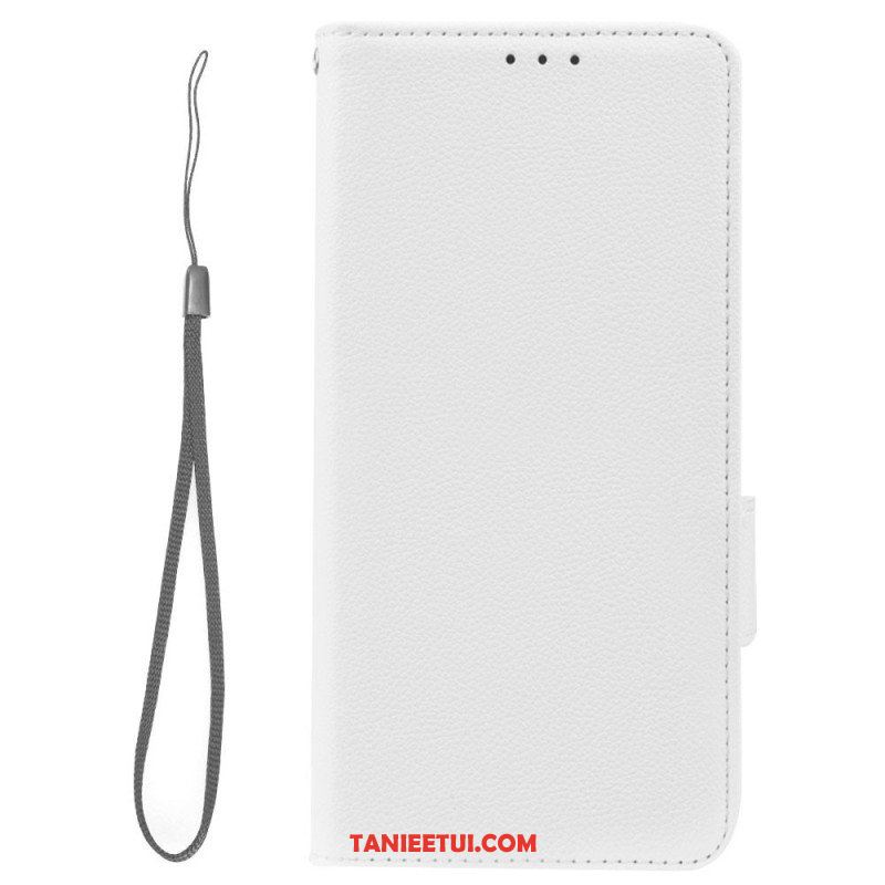 Etui Folio do Xiaomi Redmi Note 12 5G Bardzo Delikatny Styl Liczi