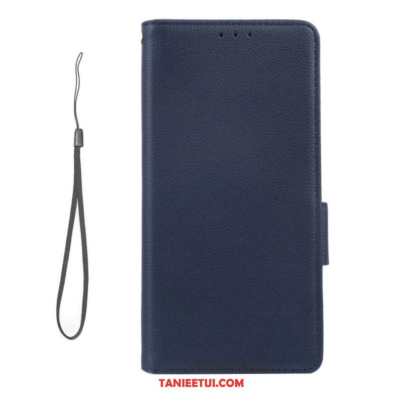 Etui Folio do Xiaomi Redmi Note 12 5G Bardzo Delikatny Styl Liczi