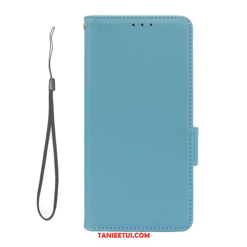 Etui Folio do Xiaomi Redmi Note 12 5G Bardzo Delikatny Styl Liczi