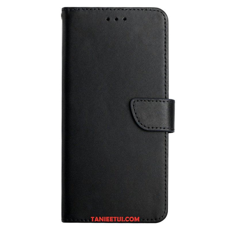 Etui Folio do Xiaomi Redmi Note 12 5G Prawdziwa Skóra Nappa