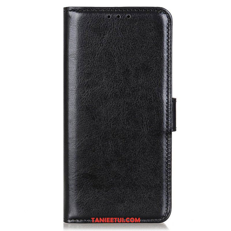 Etui Folio do Xiaomi Redmi Note 12 5G Sztuczna Skóra Lakierowana