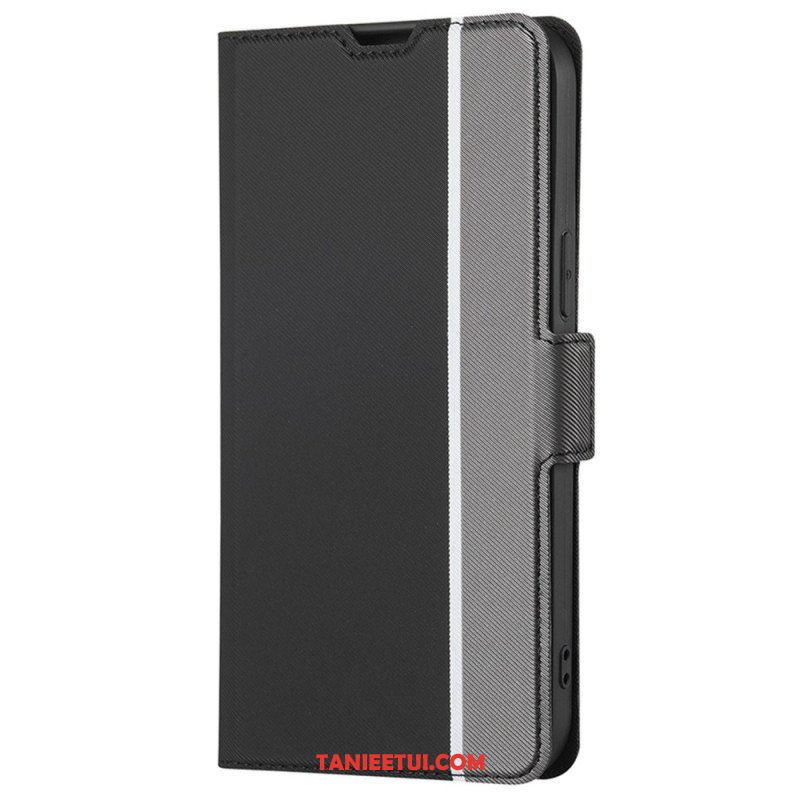 Etui Folio do Xiaomi Redmi Note 12 5G Ultra Cienki Dwukolorowy