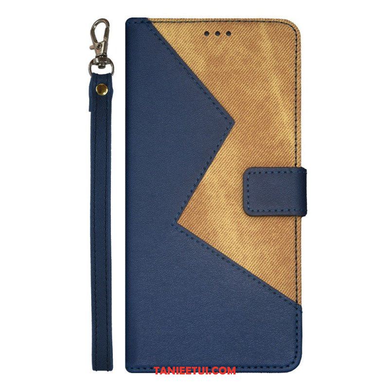 Etui Folio do Xiaomi Redmi Note 12 Pro Dwukolorowy Idewei