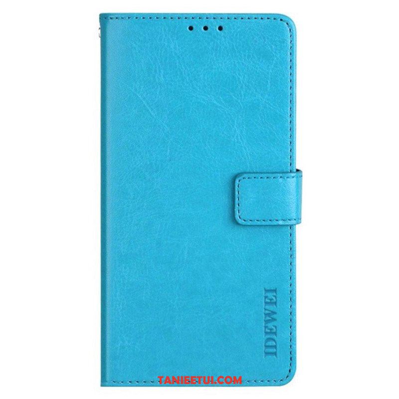 Etui Folio do Xiaomi Redmi Note 12 Pro Imitacja Skóry Idewei