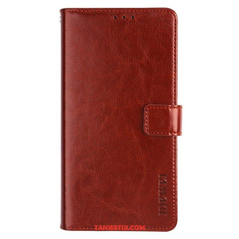 Etui Folio do Xiaomi Redmi Note 12 Pro Imitacja Skóry Idewei