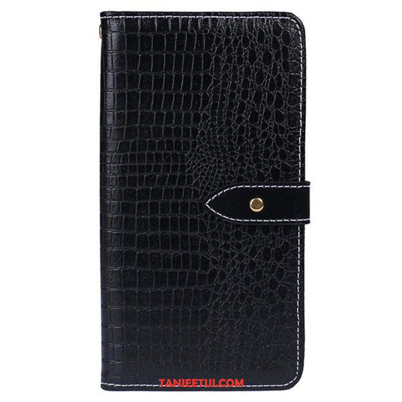 Etui Folio do Xiaomi Redmi Note 12 Pro Plus Krokodyl Idewei