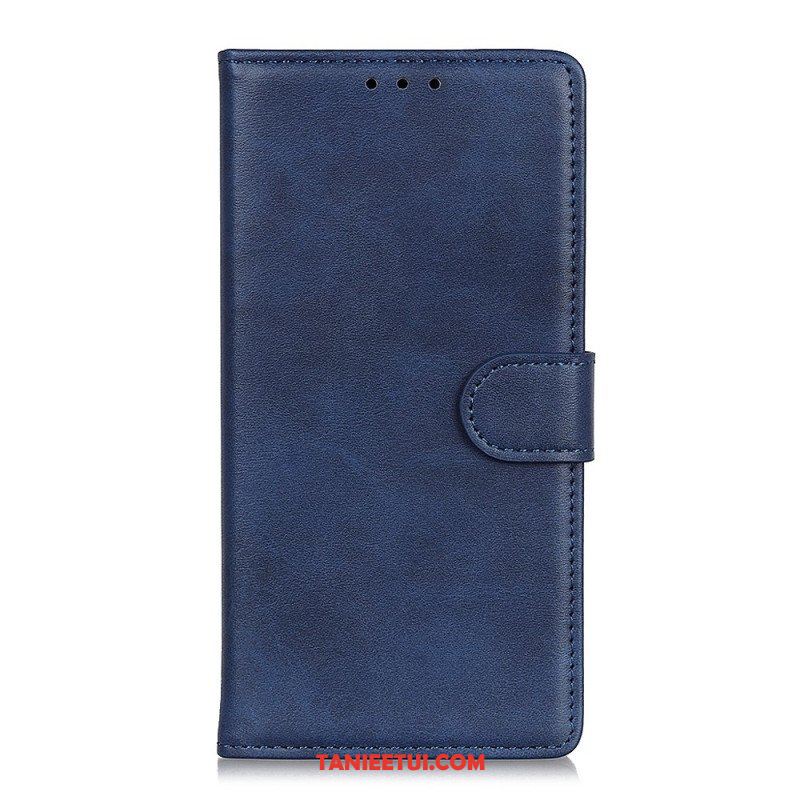 Etui Folio do Xiaomi Redmi Note 12 Pro Plus Matowa Sztuczna Skóra