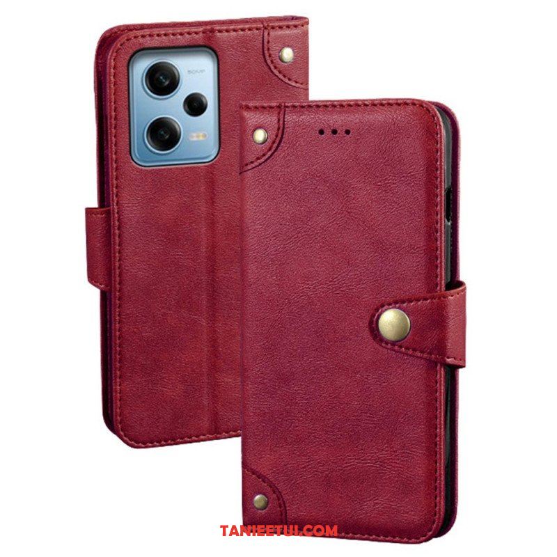 Etui Folio do Xiaomi Redmi Note 12 Pro Przycisk Magnetyczny