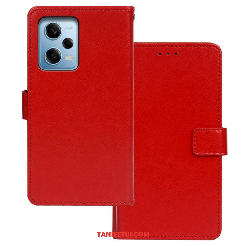 Etui Folio do Xiaomi Redmi Note 12 Pro Skórzany Styl Idewei