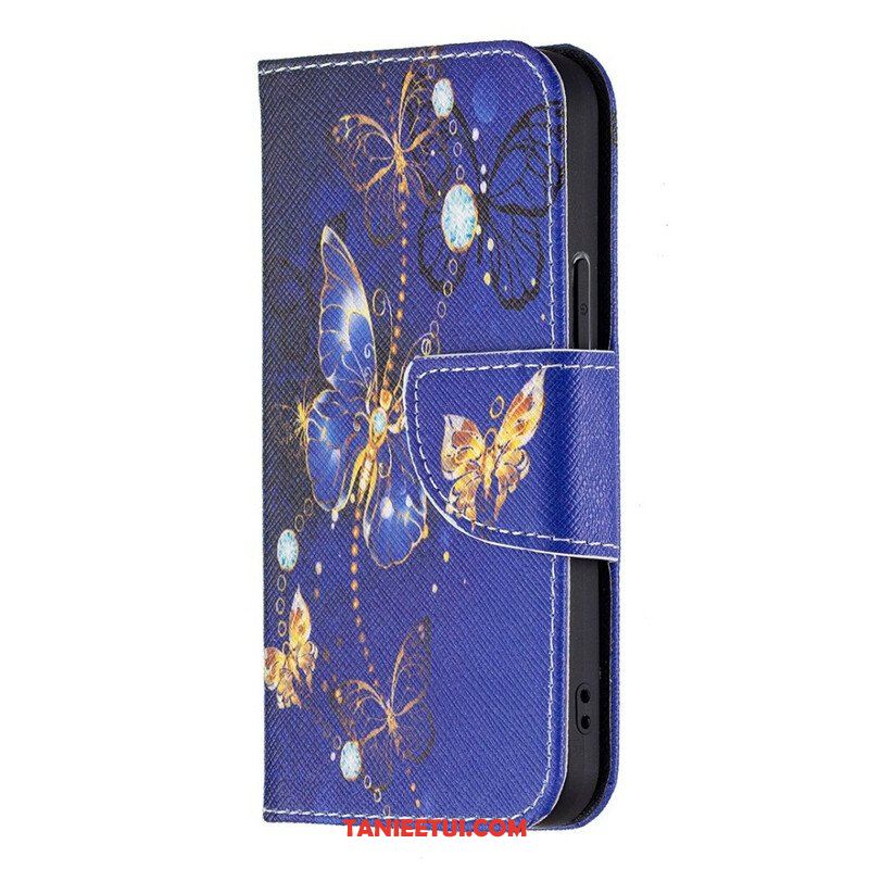 Etui Folio do iPhone 13 Mini Królowie Motyli