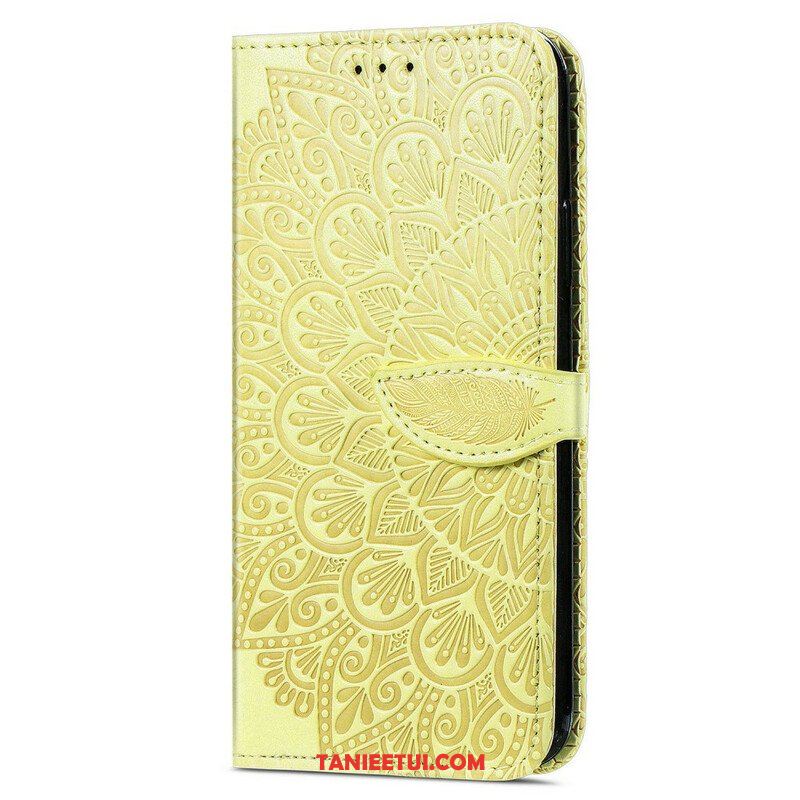 Etui Folio do iPhone 13 Mini Plemienne Liście