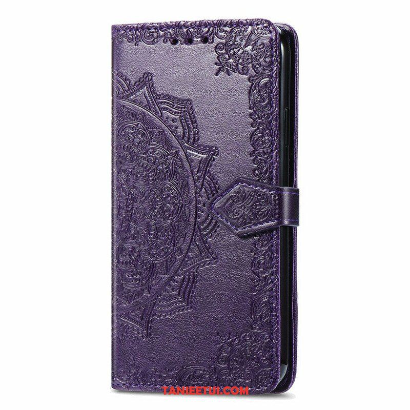 Etui Folio do iPhone 13 Mini Średniowiecze Mandali