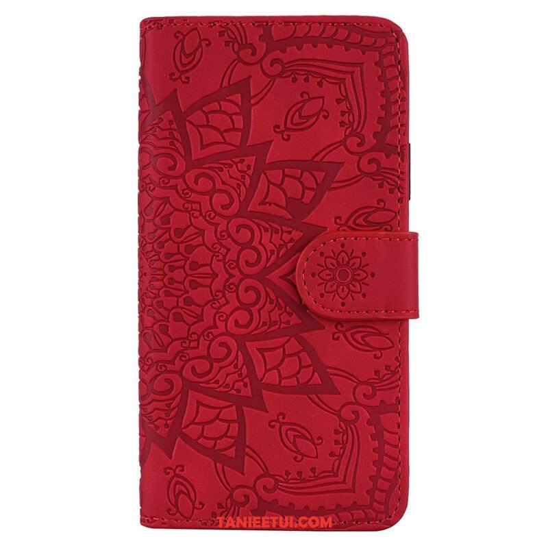 Etui Folio do iPhone 13 Pro Barokowo-mandala