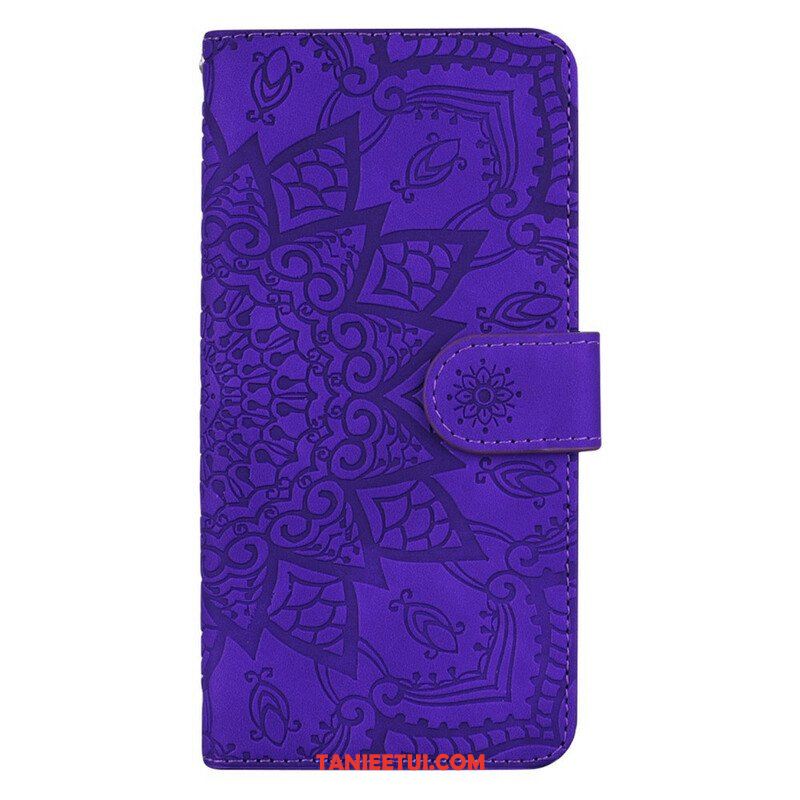 Etui Folio do iPhone 13 Pro Barokowo-mandala