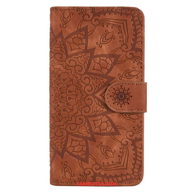 Etui Folio do iPhone 13 Pro Barokowo-mandala