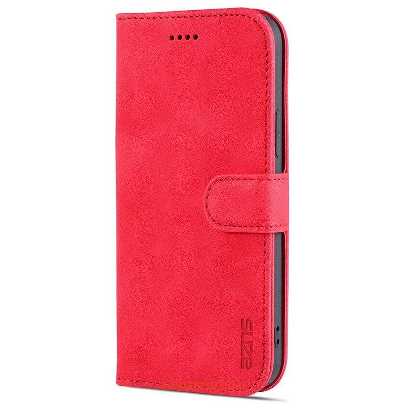 Etui Folio do iPhone 13 Pro Sztuczna Skóra Azns