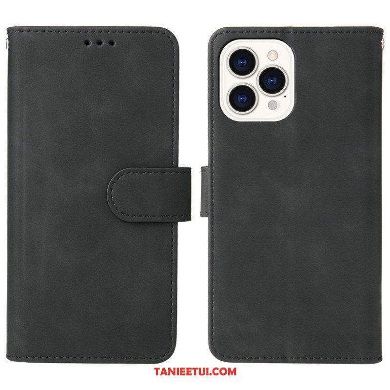 Etui Folio do iPhone 14 Plus Dotyk Skóry