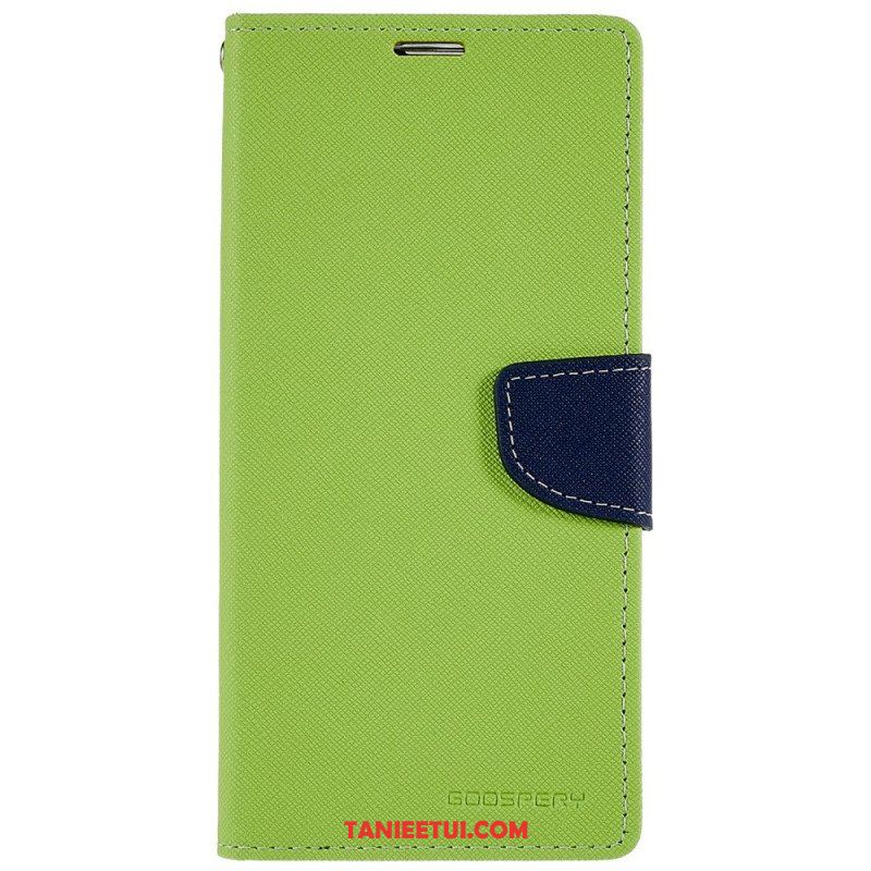 Etui Folio do iPhone 14 Pro Max Dwukolorowy Mercury Goospery