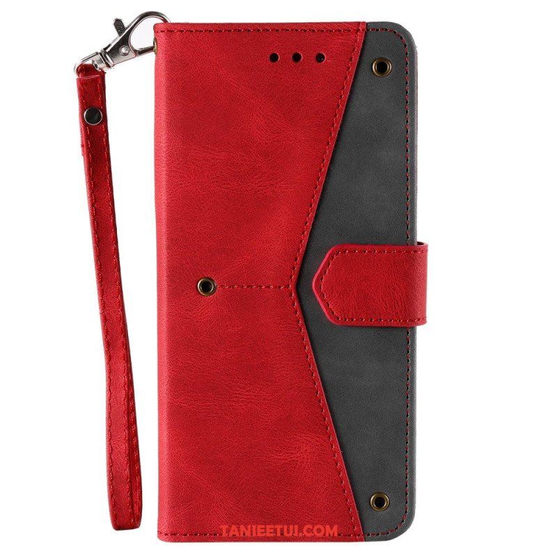 Etui Folio do iPhone 14 Szwy W Dotyku