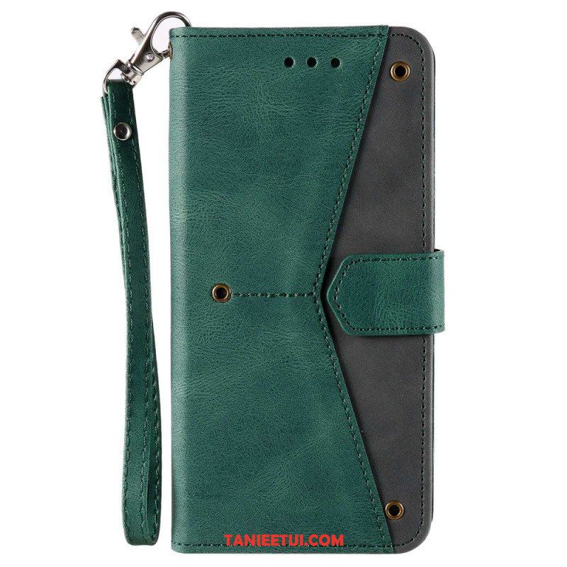 Etui Folio do iPhone 14 Szwy W Dotyku