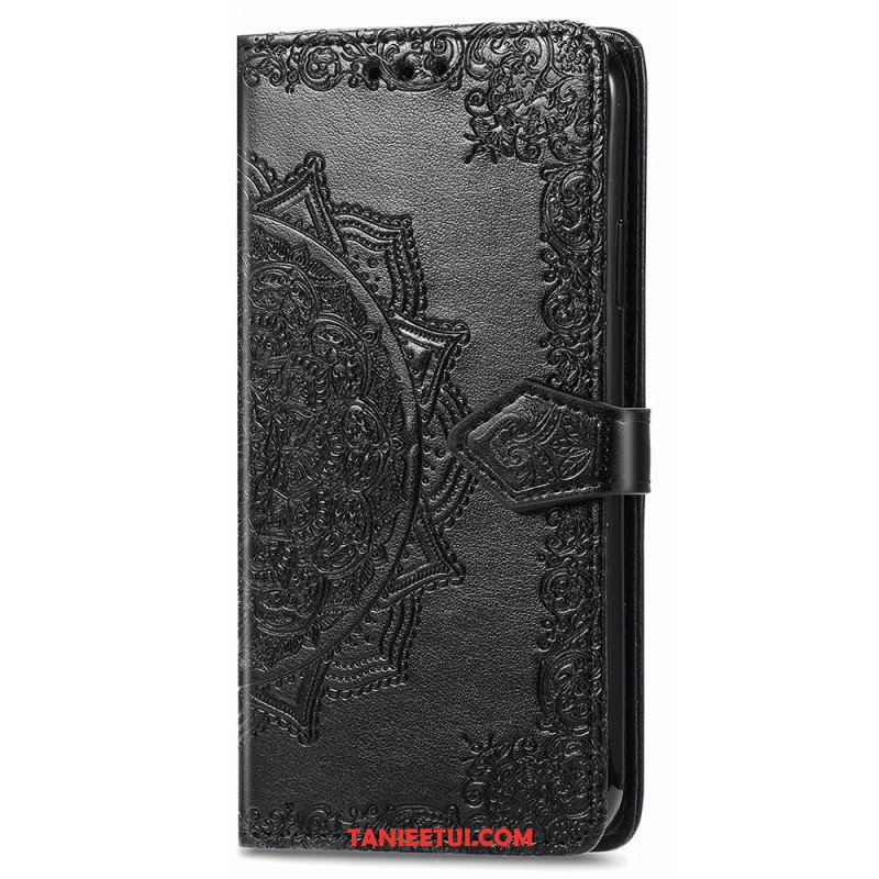 Etui Folio do iPhone 15 Pro Mandala Barokowa