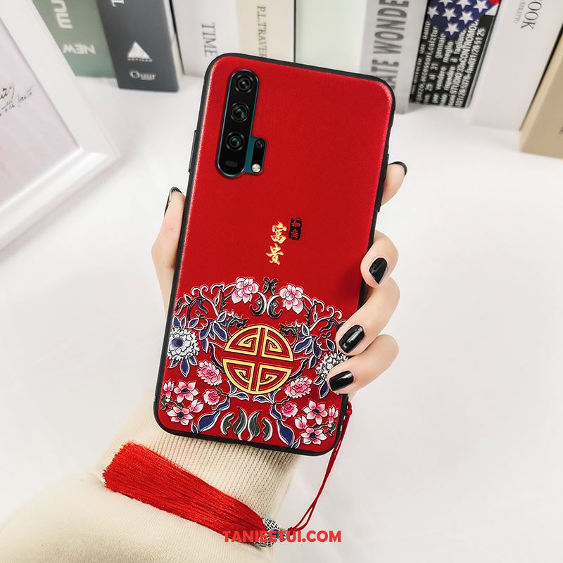 Etui Honor 20 Pro Drukowana All Inclusive Młodzież, Obudowa Honor 20 Pro Tendencja Relief Vintage