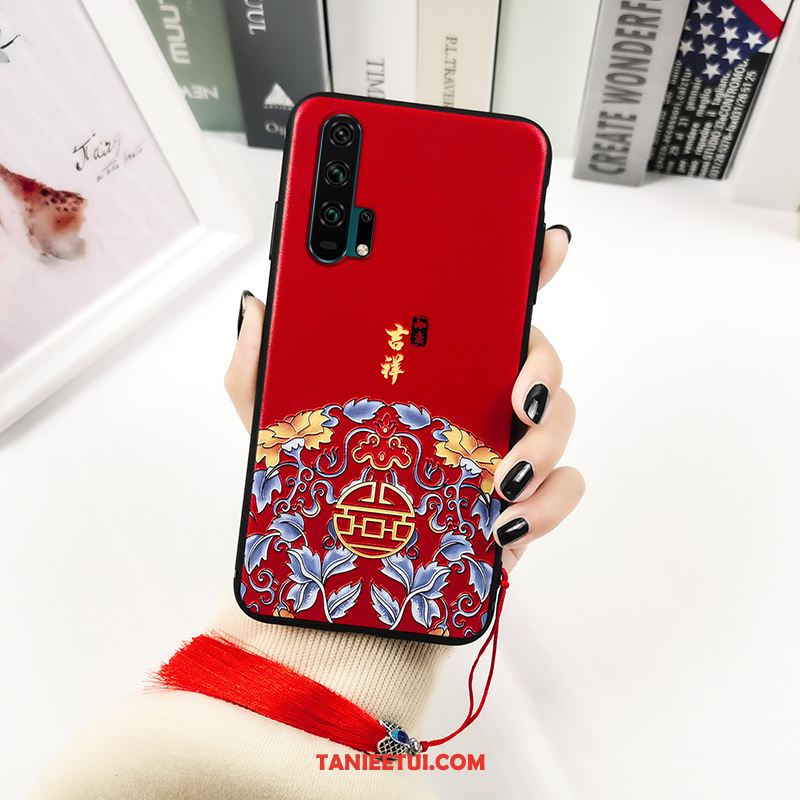 Etui Honor 20 Pro Drukowana All Inclusive Młodzież, Obudowa Honor 20 Pro Tendencja Relief Vintage