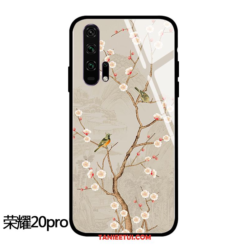 Etui Honor 20 Pro Modna Marka Szary Miękki, Pokrowce Honor 20 Pro Silikonowe Chiński Styl Kreatywne