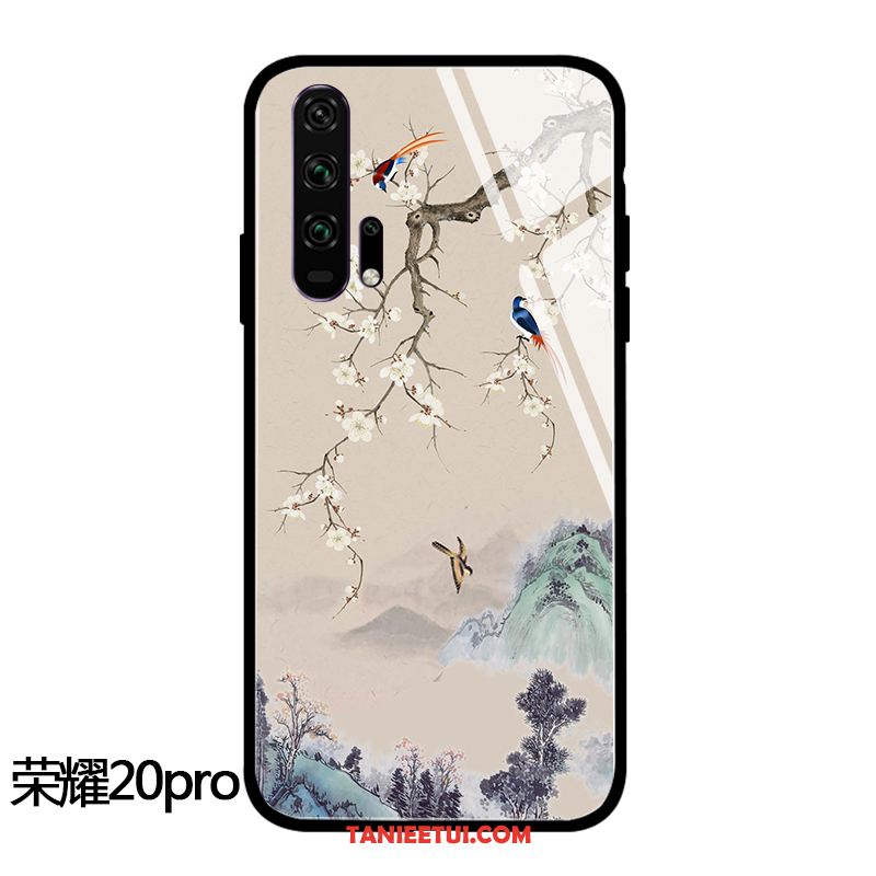 Etui Honor 20 Pro Modna Marka Szary Miękki, Pokrowce Honor 20 Pro Silikonowe Chiński Styl Kreatywne