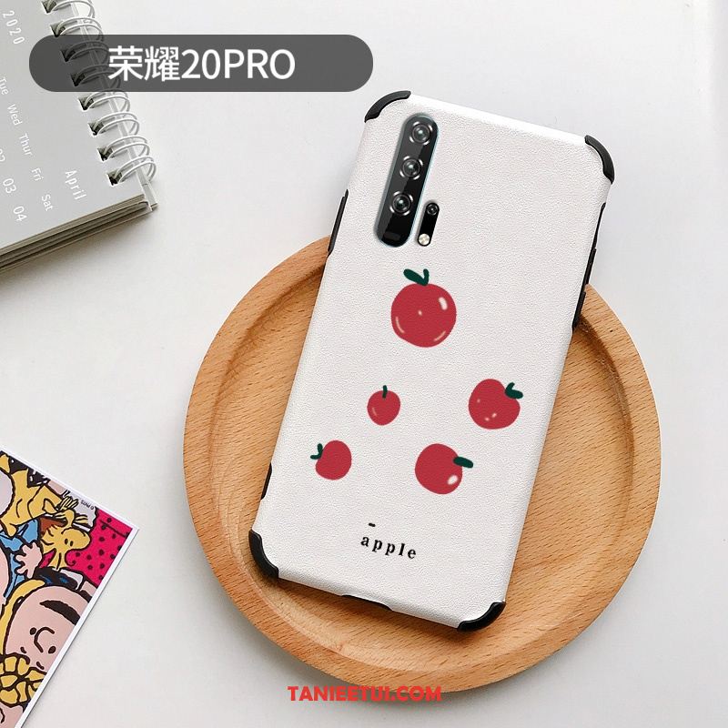 Etui Honor 20 Pro Skórzany Futerał Piękny Ochraniacz, Pokrowce Honor 20 Pro Cytrynowa Moda Telefon Komórkowy