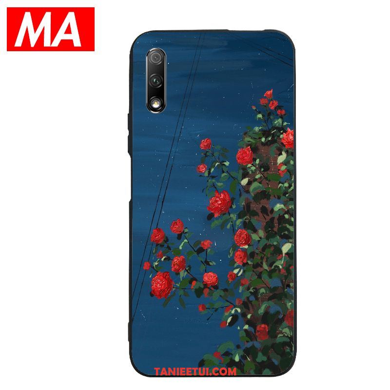 Etui Honor 9x Kreatywne Tendencja Niebieski, Pokrowce Honor 9x Młodzież Telefon Komórkowy Ochraniacz