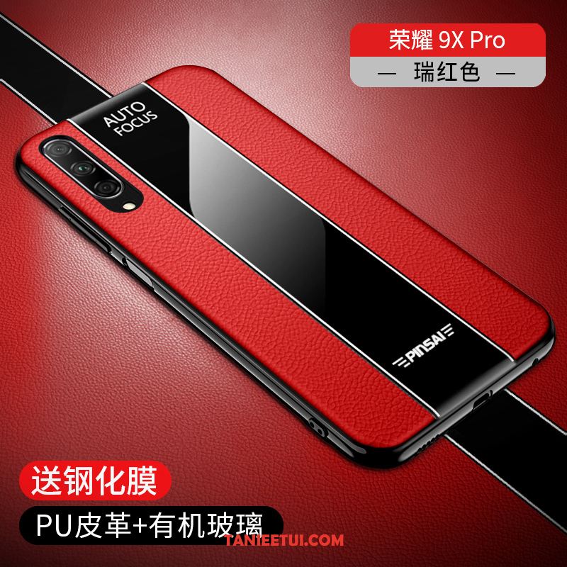 Etui Honor 9x Pro Czarny Miękki Silikonowe, Obudowa Honor 9x Pro Cienkie Telefon Komórkowy All Inclusive