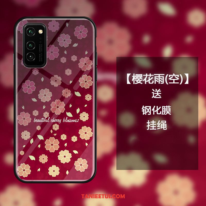 Etui Honor View30 Pro Anti-fall Ochraniacz Szkło, Futerał Honor View30 Pro Niebieski Sakura Telefon Komórkowy