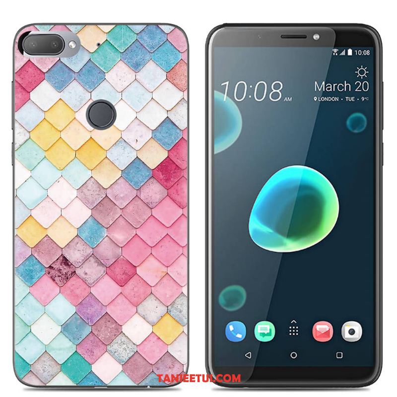 Etui Htc Desire 12+ Kreskówka Kolor Silikonowe, Pokrowce Htc Desire 12+ Telefon Komórkowy Osobowość Miękki