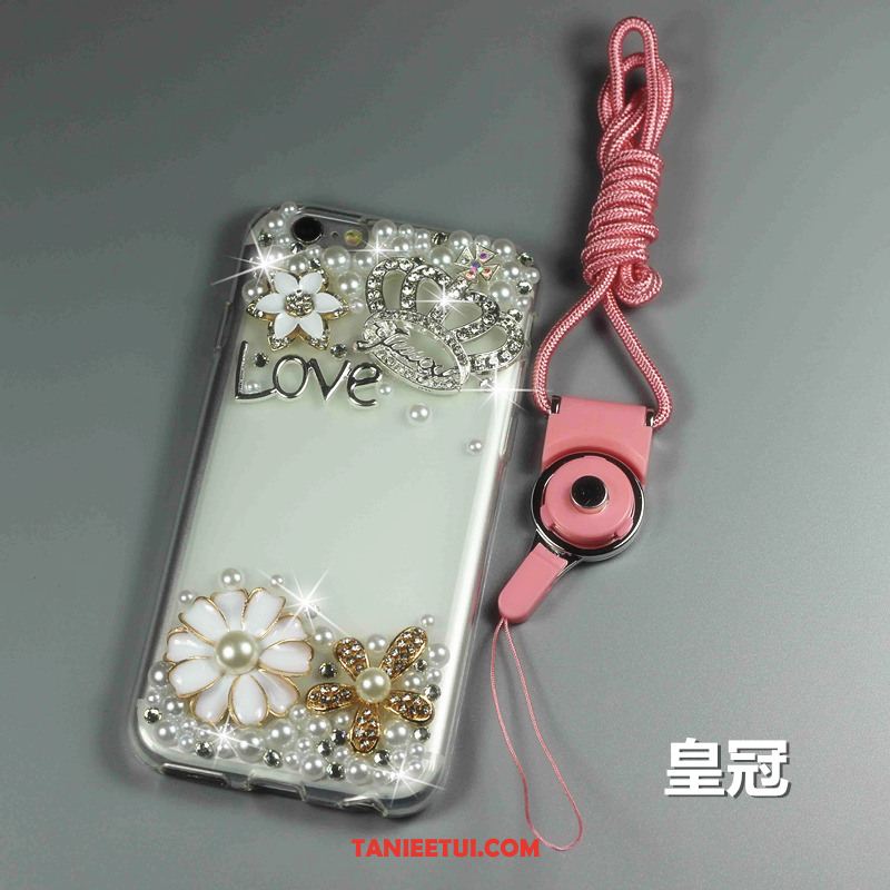 Etui Htc One A9s Rhinestone Wiszące Ozdoby Różowe, Pokrowce Htc One A9s Telefon Komórkowy Wspornik Miękki