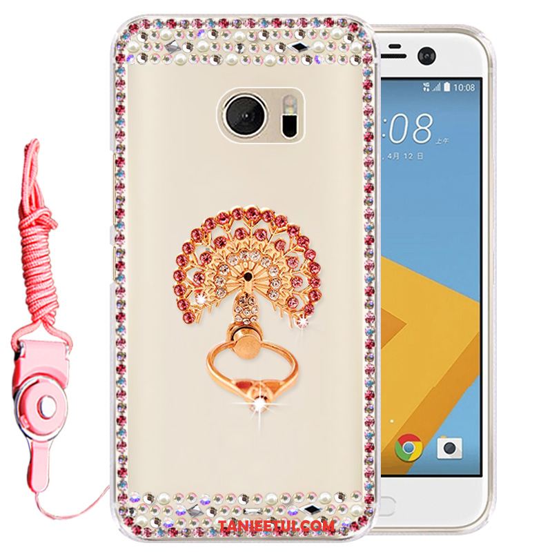 Etui Htc U Ultra Silikonowe Telefon Komórkowy Rhinestone, Futerał Htc U Ultra Różowe Ochraniacz