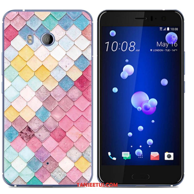 Etui Htc U11 Kolor Pu Telefon Komórkowy, Obudowa Htc U11 Przezroczysty Cienkie Kreatywne