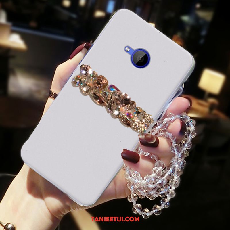 Etui Htc U11 Life Tendencja Wiszące Ozdoby Rhinestone, Futerał Htc U11 Life Telefon Komórkowy Młodzież Muszka Beige