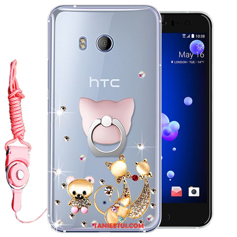 Etui Htc U11 Miękki Rhinestone Silikonowe, Futerał Htc U11 Telefon Komórkowy Ochraniacz All Inclusive