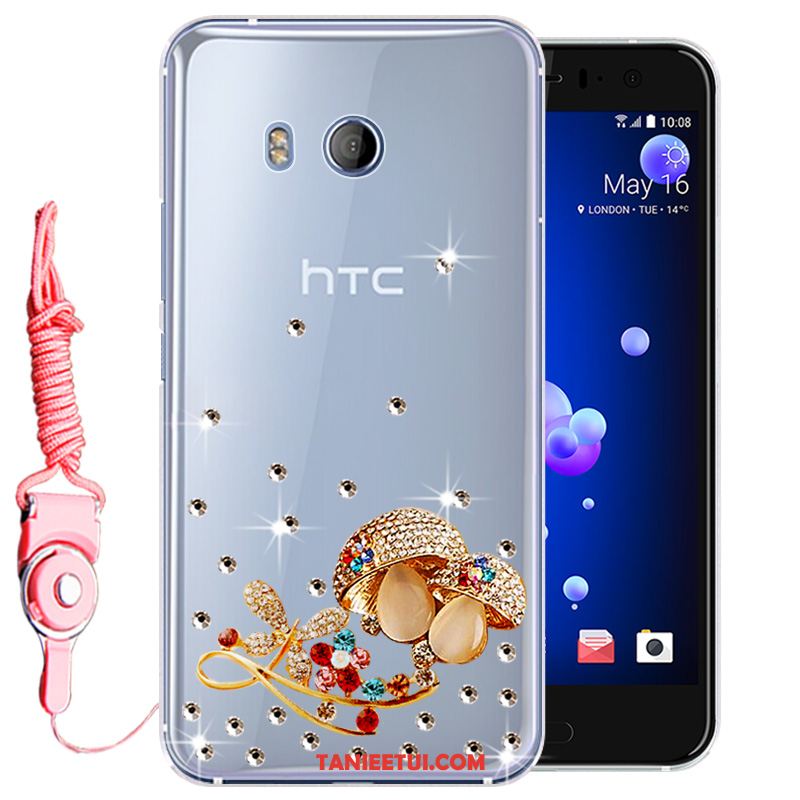 Etui Htc U11 Miękki Rhinestone Silikonowe, Futerał Htc U11 Telefon Komórkowy Ochraniacz All Inclusive