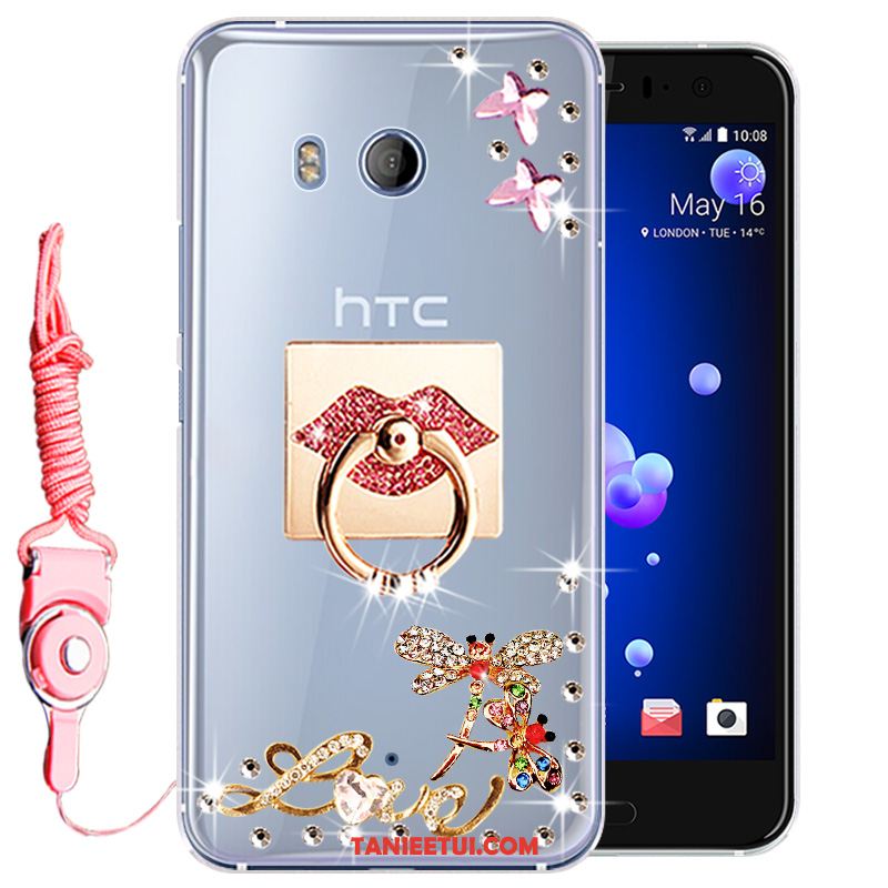 Etui Htc U11 Miękki Rhinestone Silikonowe, Futerał Htc U11 Telefon Komórkowy Ochraniacz All Inclusive