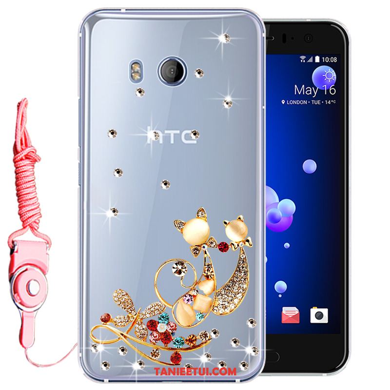 Etui Htc U11 Miękki Rhinestone Silikonowe, Futerał Htc U11 Telefon Komórkowy Ochraniacz All Inclusive