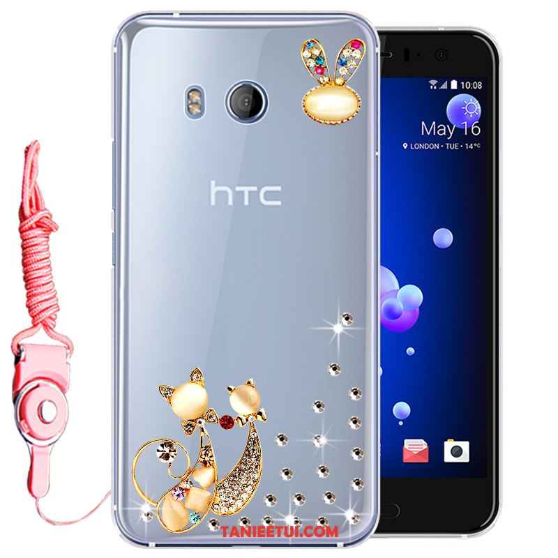 Etui Htc U11 Miękki Rhinestone Silikonowe, Futerał Htc U11 Telefon Komórkowy Ochraniacz All Inclusive