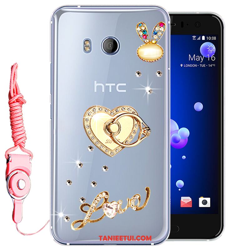 Etui Htc U11 Miękki Rhinestone Silikonowe, Futerał Htc U11 Telefon Komórkowy Ochraniacz All Inclusive