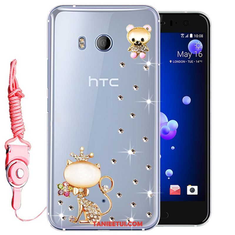 Etui Htc U11 Miękki Rhinestone Silikonowe, Futerał Htc U11 Telefon Komórkowy Ochraniacz All Inclusive