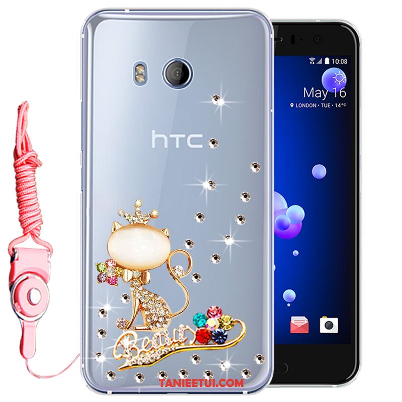 Etui Htc U11 Miękki Rhinestone Silikonowe, Futerał Htc U11 Telefon Komórkowy Ochraniacz All Inclusive