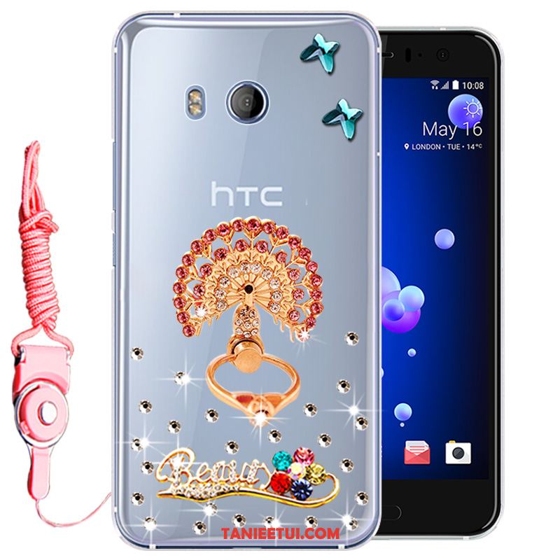 Etui Htc U11 Miękki Rhinestone Silikonowe, Futerał Htc U11 Telefon Komórkowy Ochraniacz All Inclusive