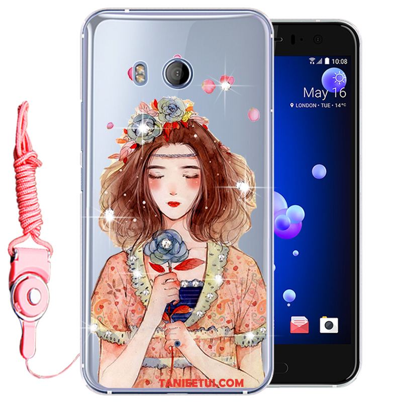 Etui Htc U11 Miękki Rhinestone Silikonowe, Futerał Htc U11 Telefon Komórkowy Ochraniacz All Inclusive