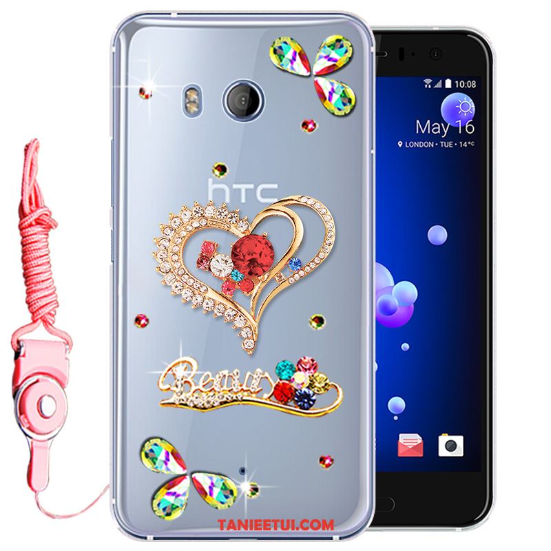 Etui Htc U11 Miękki Rhinestone Silikonowe, Futerał Htc U11 Telefon Komórkowy Ochraniacz All Inclusive