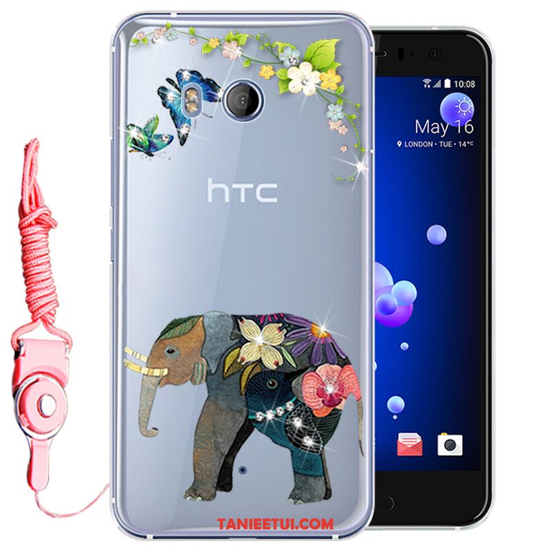 Etui Htc U11 Miękki Rhinestone Silikonowe, Futerał Htc U11 Telefon Komórkowy Ochraniacz All Inclusive